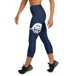 Prim8te Capri Leggings - Give em hell - Navy