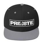 Prim8te Classic White Logo Snapback